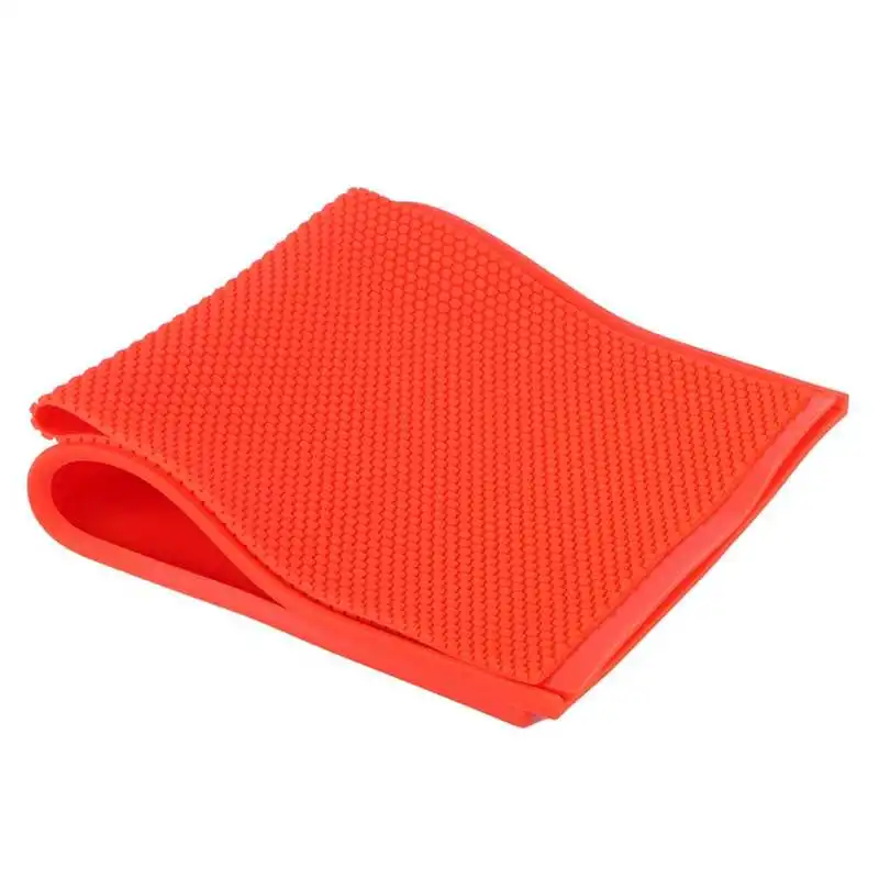 2Pcs Red Beeswax Press Sheet DIY Rubber Comb Foundation Mold Beekeeping Supplies Accessory | Дом и сад