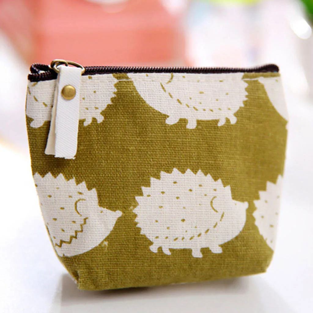 Лидер продаж 2020 товары холщовая маленькая косметичка многофункциональная