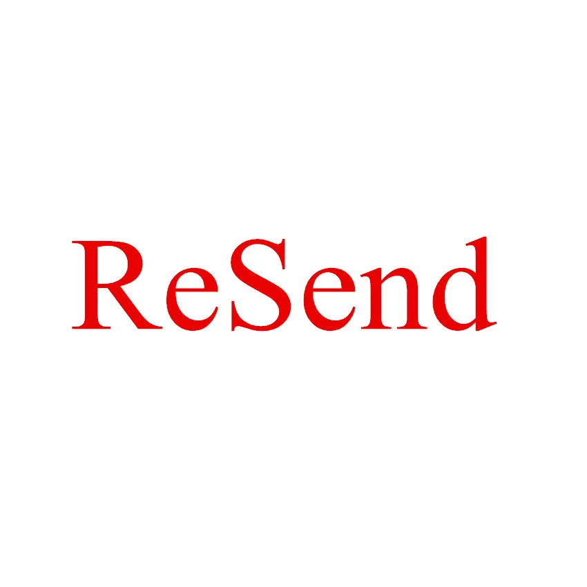 

Only for Resend (Please contact us before order it. We will send nothing if it's ordered casually.)