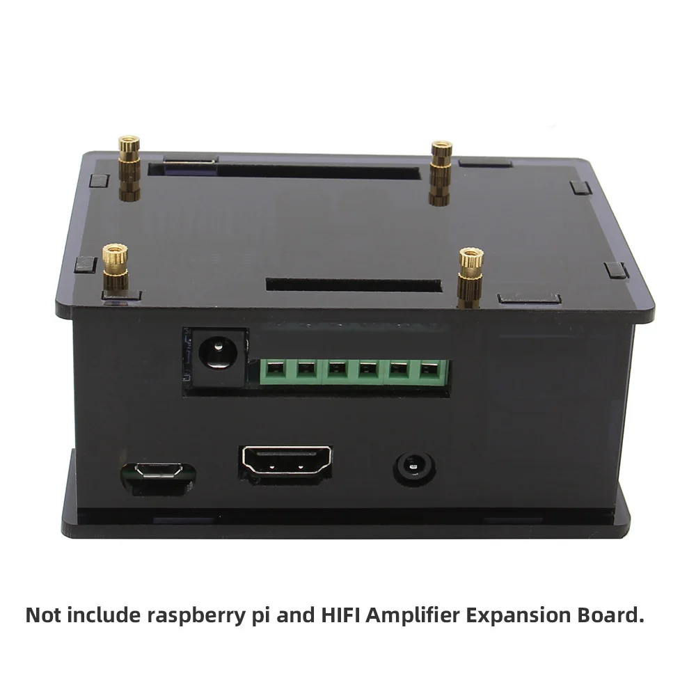Raspberry Pi HIFI усилитель плата расширения аудио модуль для Raspberry Pi 3 Model B/Raspberry Pi 2B/B - Комплект: Acrylic Case