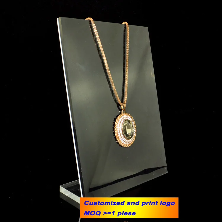 Высококачественная акриловая подставка для ожерелья подвеска демонстрации