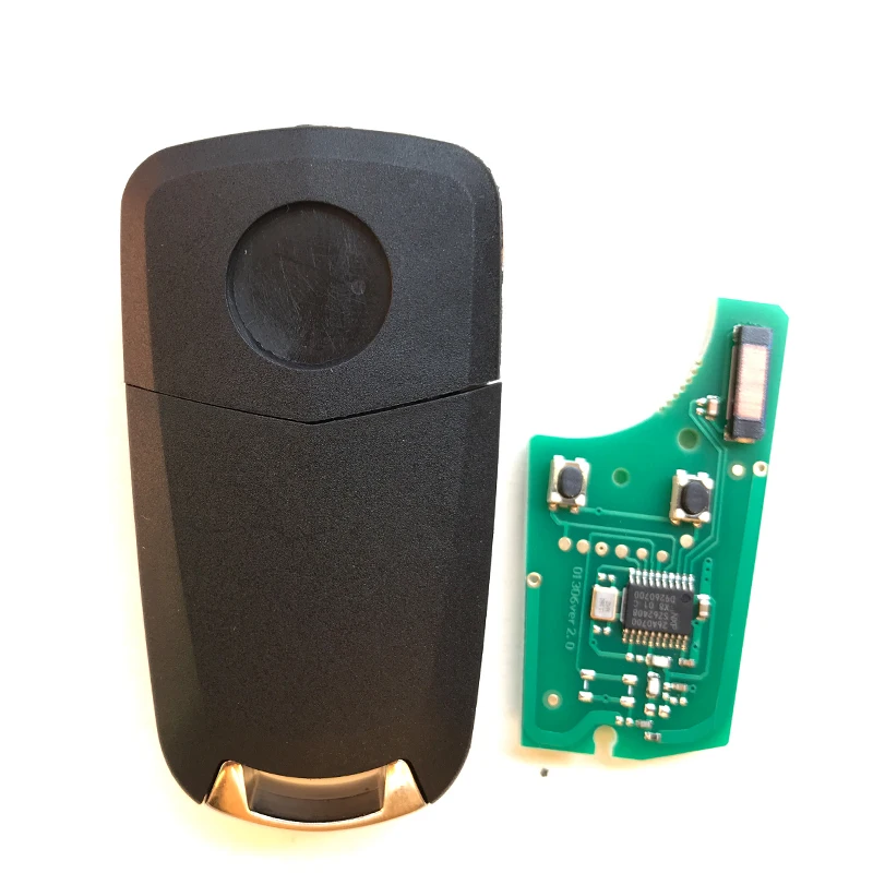 2 buttons 433MHz Remote Key for Opel/Vauxhall Corsa D 2007-2012 &amp Meriva B 2010-2013 G1-AM433TX ID46 Chip PCF7941 Car key | Автомобили