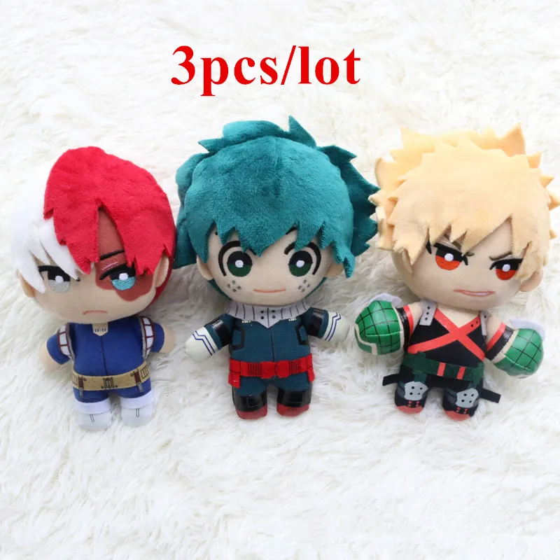 35 см прекрасный аниме Bakugou катсуки Todoroki Shoto мидория изуку плюшевый Boku No Hero Academy Подушка креативный подарок для ребенка
