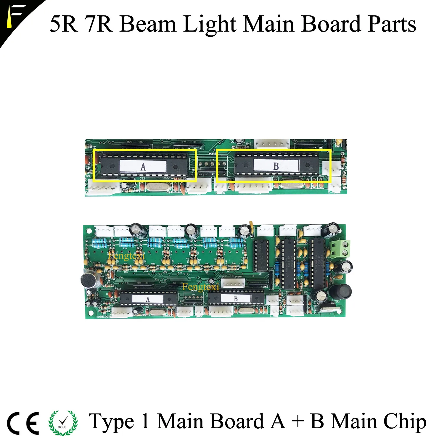 Сценический луч света DJ 5R 200w 7R 230w запчасти для основной платы замена микросхем A + B