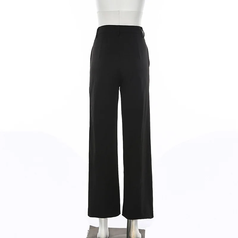 MONMOIRA 2019 осенние пэчворк с высокой талией женские повседневные штаны уличные