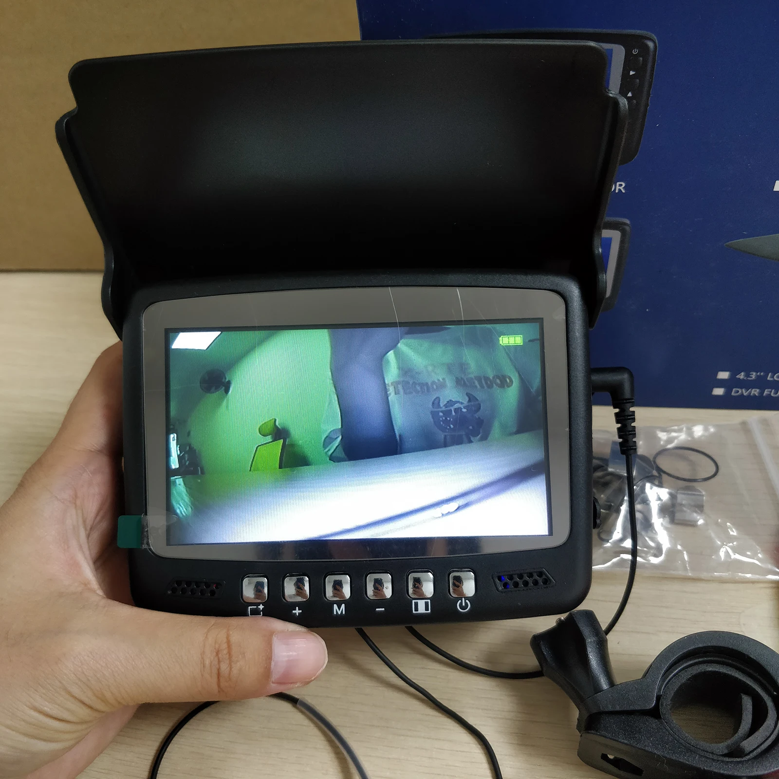 Эхолот-рыболокатор CR110-7HBS с DVR 15/30 м 4 3 ''цифровой ЖК-монитор камера ночного