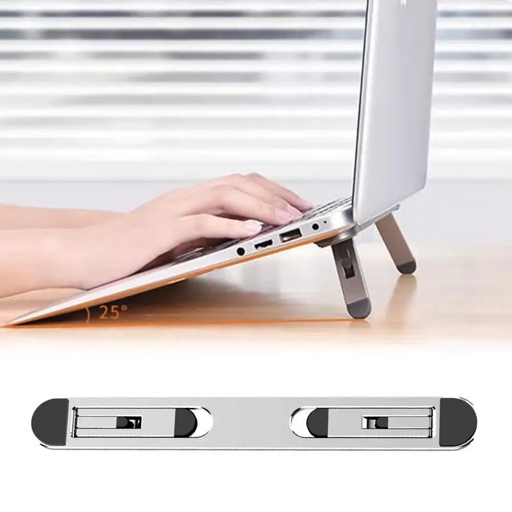 

Adjustable Laptop Riser Portable Strong Bearing Capacity Foldable Desk Tablet Holding Stand for Office Laptop holder Accessories