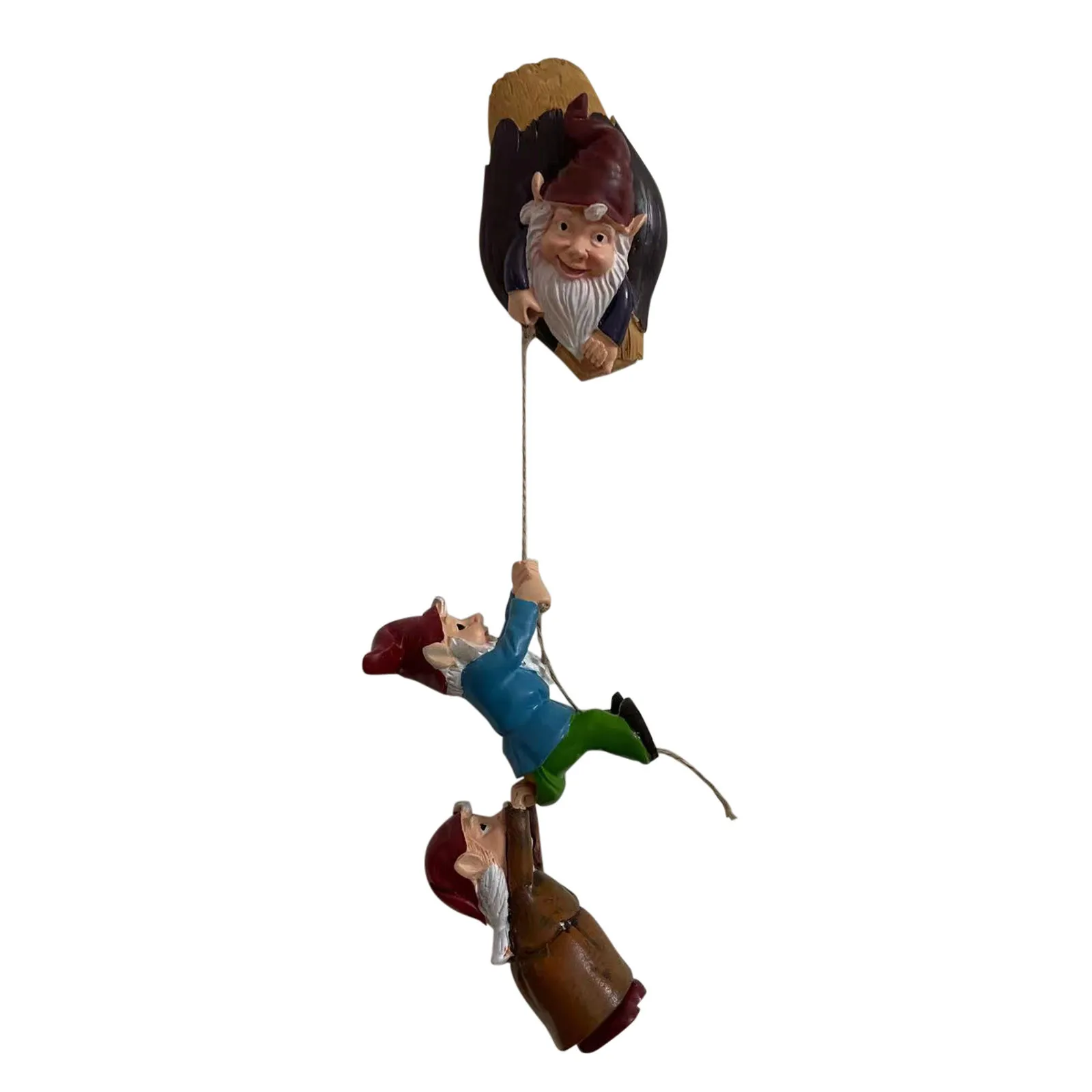 Скалолазание гномы декор для деревьев-гномы садовая скульптура