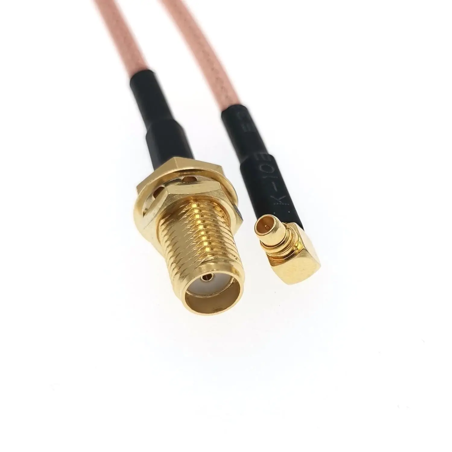 

10pcs SMA Female To MMCX Male Right Angle RG316 30CM RF Pigtail Jumper Cable
