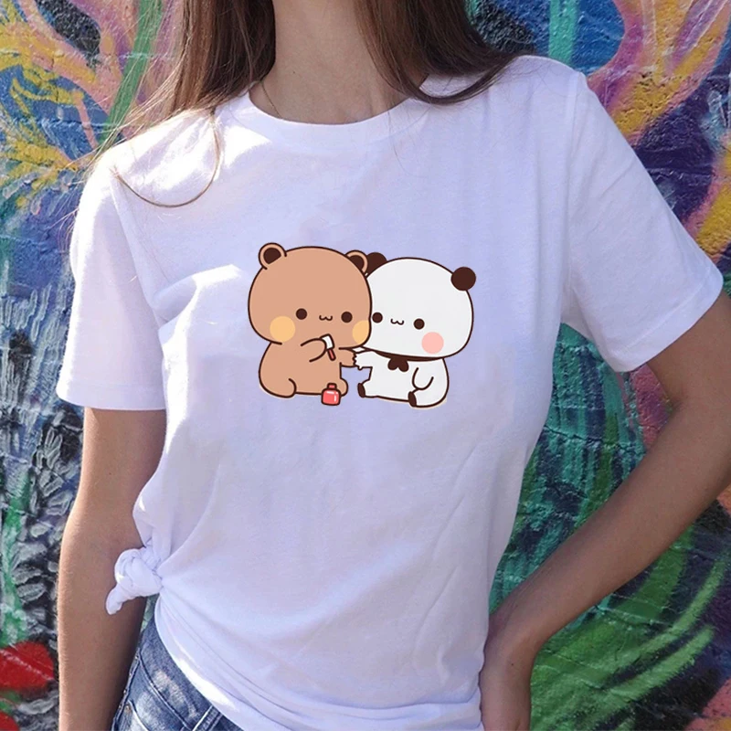 

2021 Newly Women T-shirt Cartoon Funny Kawaii Cat Print Tops Femme Fashion Hipster Summer Hipster Breathable Streetwear Tee