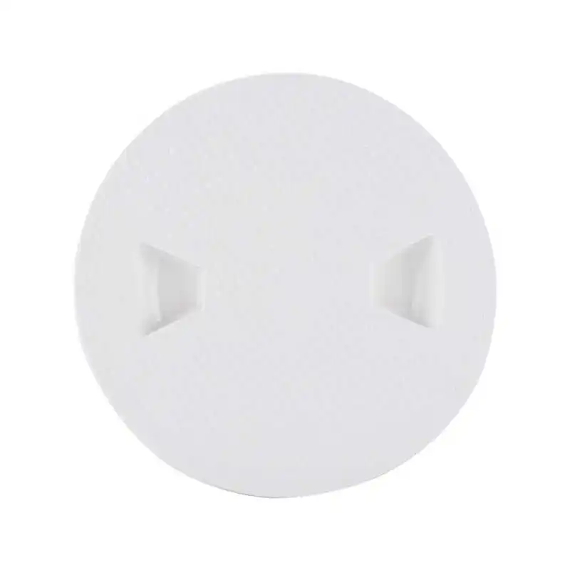 Deck Plate 6in Round White Hatch Access Hole Reinforced Design for Marine Yacht |