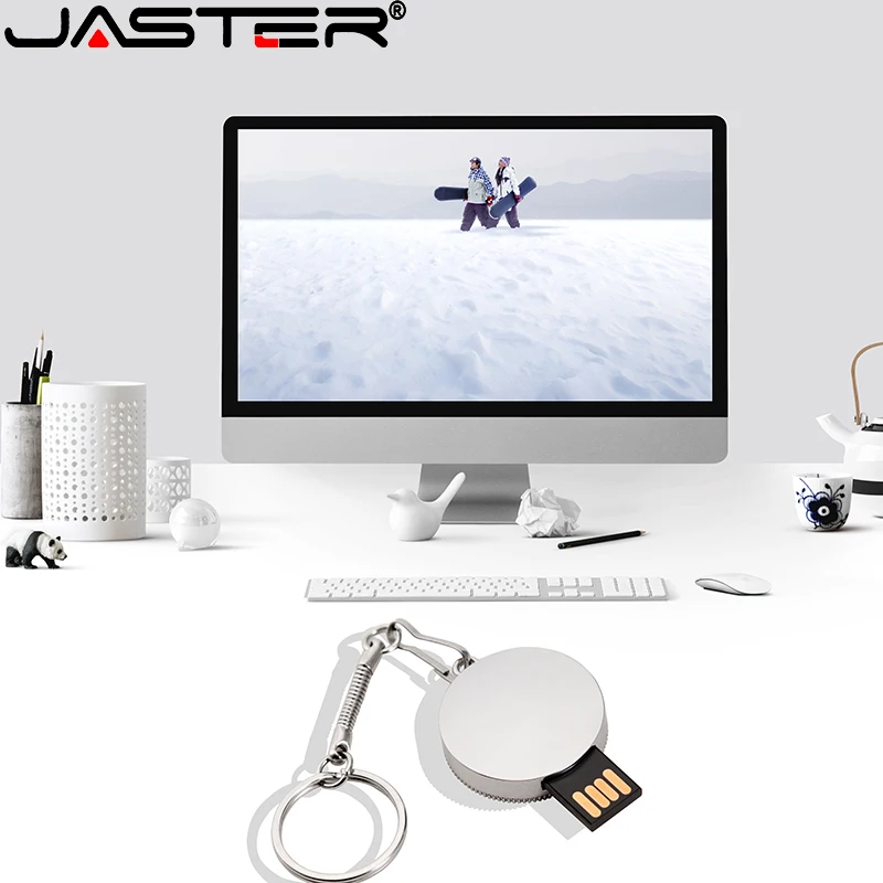 JASTER флеш-диск USB 2 0 Хранение данных мини металлическая Водонепроницаемая Крышка