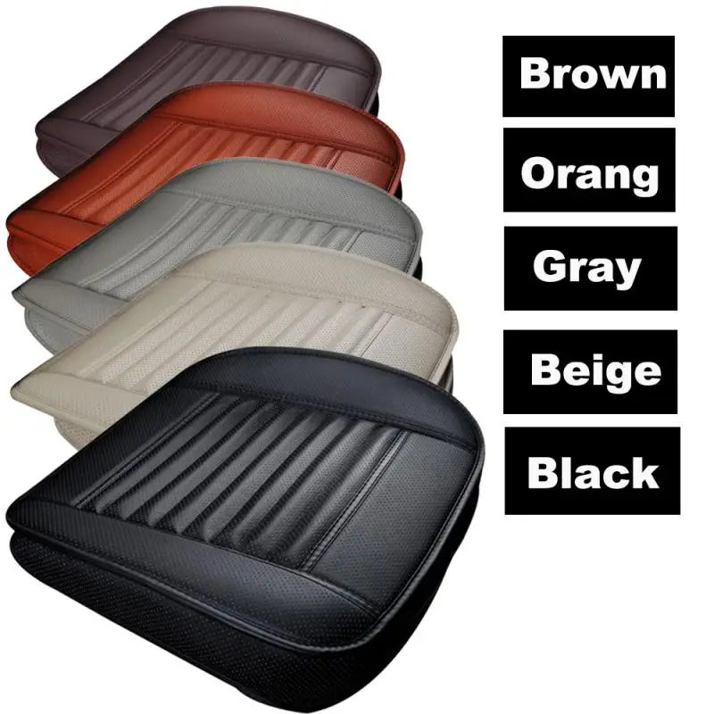Breathable Leather Car Seat Cover Set Protector Linen Front Back Cushion Pad Accessories Universal | Автомобили и мотоциклы