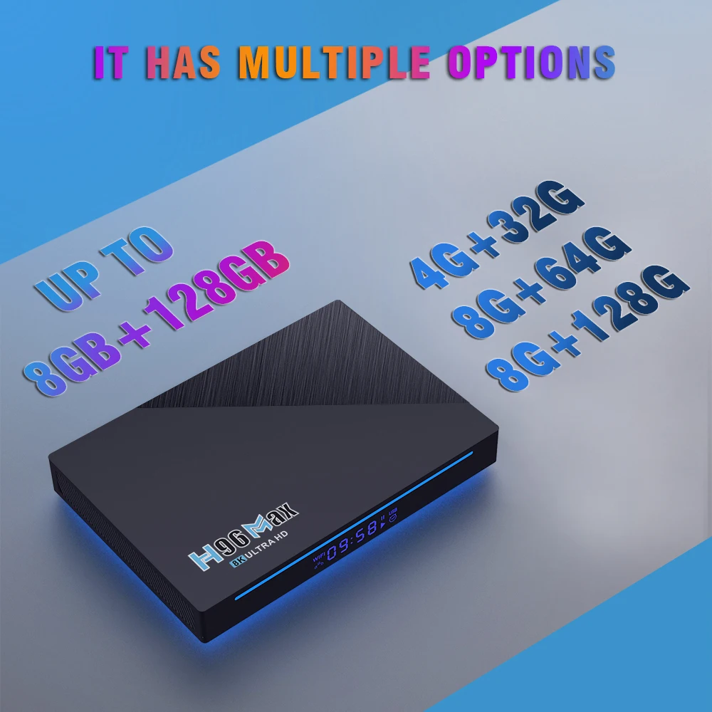 Приставка Смарт-ТВ H96 Max RK3566 2021G Wi-Fi BT 2 4 + 32/8/64 ГБ Android 0 | Электроника