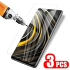 Закаленное стекло для Xiaomi Poco M3 X3 Pro NFC X2, прозрачная защитная пленка PocoM3, прозрачное защитное стекло Xiomi poco X3 NFC, 3 шт.