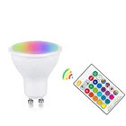 Светодиодная лампа с умным управлением, 10 Вт, RGB, светодиодная лампа с умным управлением, цветная лампа с изменением яркости, Волшебная Светодиодная лампа с регулируемой яркостью для дома