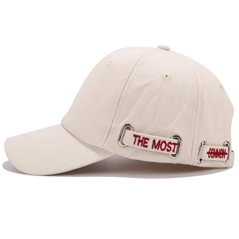 

Fashion Accessories Women Hat Adjustable Cotton Baseball Hat Hip Hop Hats Unisex Sun Hat Solid Rock Hats Letter Baseball Cap