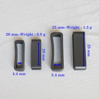 5 pcs 2025mm plastic slider adjustment buckle slides tri glides roller pin buckles handbag strap slider adjuster belt