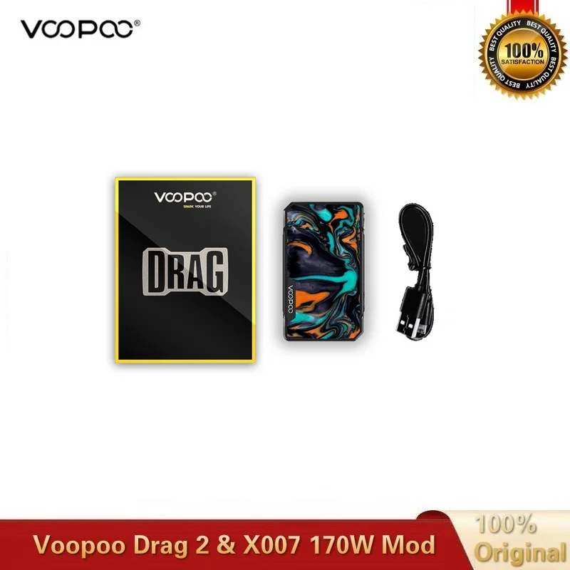 Оригинальный боксмод Voopoo Drag 2 177W TC электронная сигарета и моды 157W с чипом GENE