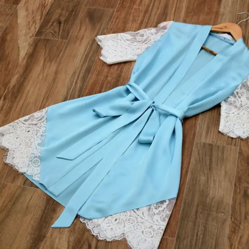 Женское белье размера плюс из искусственного шелка с цветными блоками банный