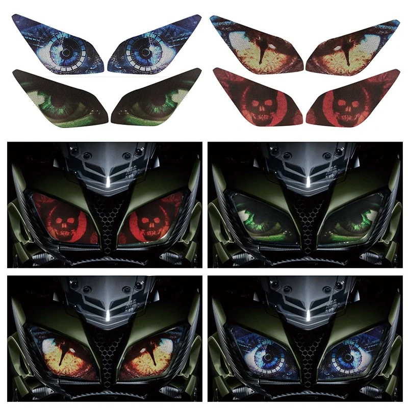 

Motorcycle Headlight Protection Sticker Headlights Eye Body Sticker for YAMAHA MT-09 TRACER MT09 2016 - 2018