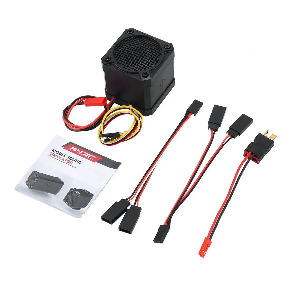 

10 Sound Effect Speakers Linkage Engine Sound Group Remote Car Two-channel Sound Simulator For 1/10 TRX4 SCX10 D90 RC Crawler