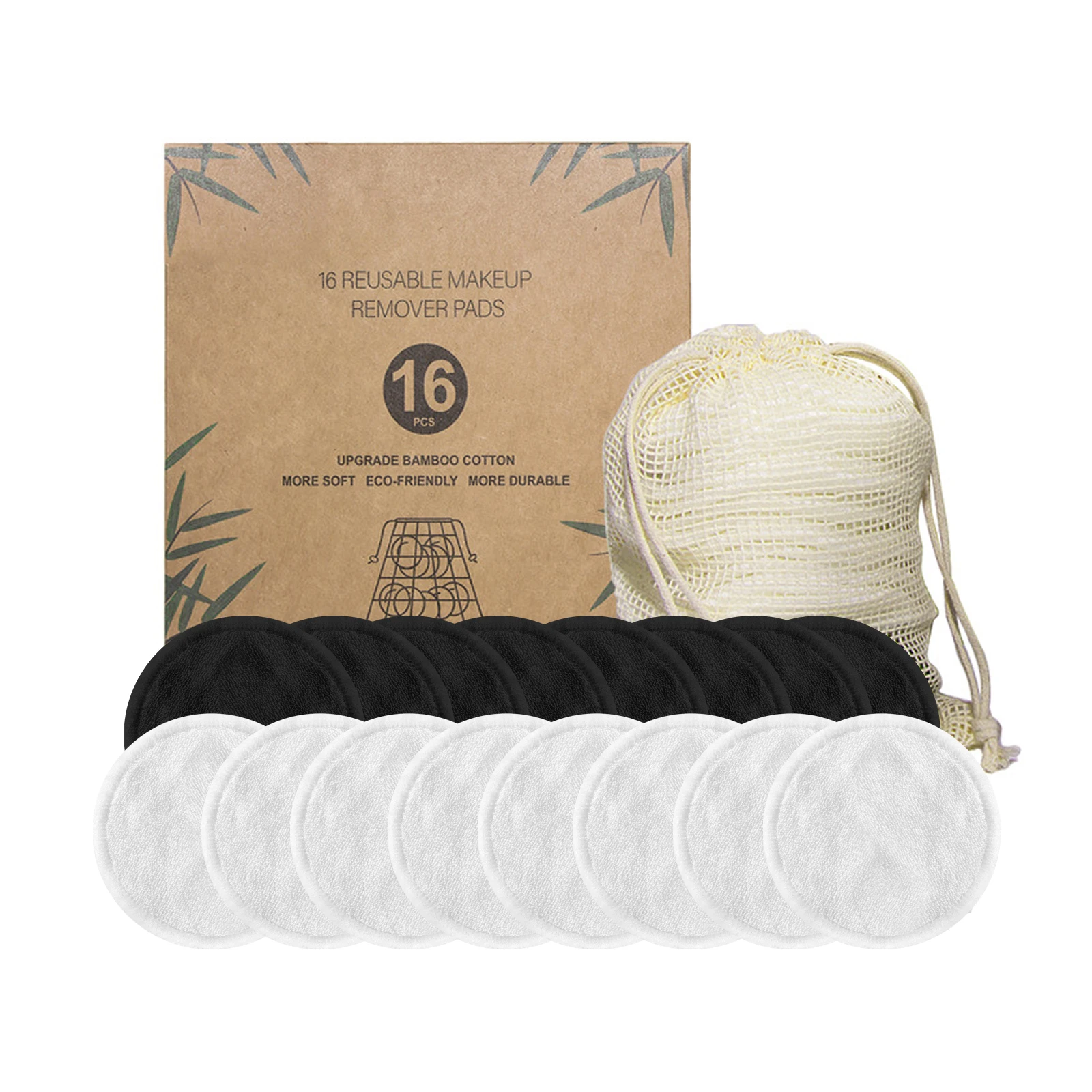 

Makeup Remover Pads Reusable Cotton Pads Make Up Facial Remover Bamboo Fiber Facial Skin Care Nursing Pads Skin Cleaning