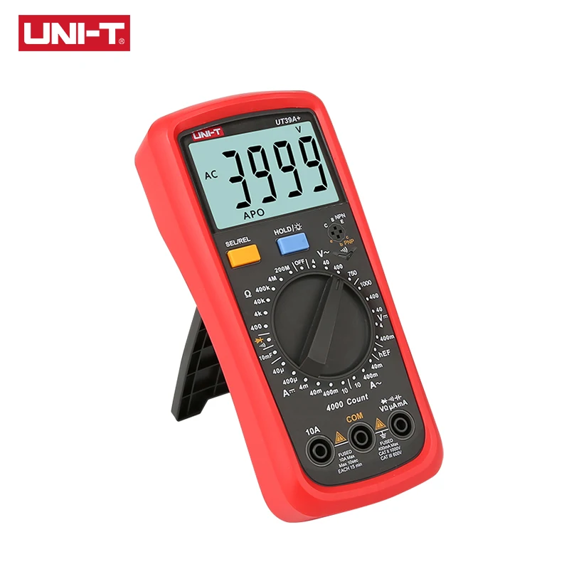 UNI-T UT39A + цифровой мультиметр Авто Диапазон тест er обновлен от UT39A/UT39C AC DC V/A