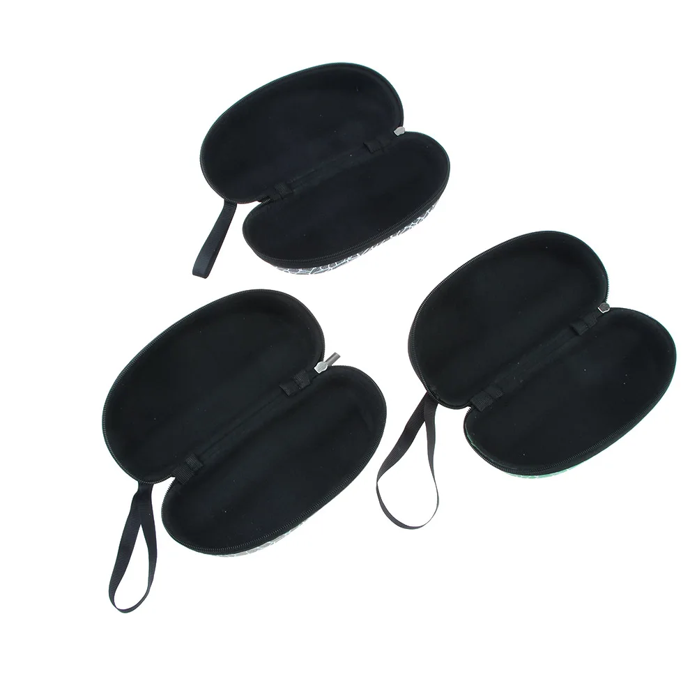 New Portable Peanut Stone Shape EVA Sunglasses Box Zipper Closure Eye Glasses Protective Case Holder Eyewear Accessoires | Автомобили и