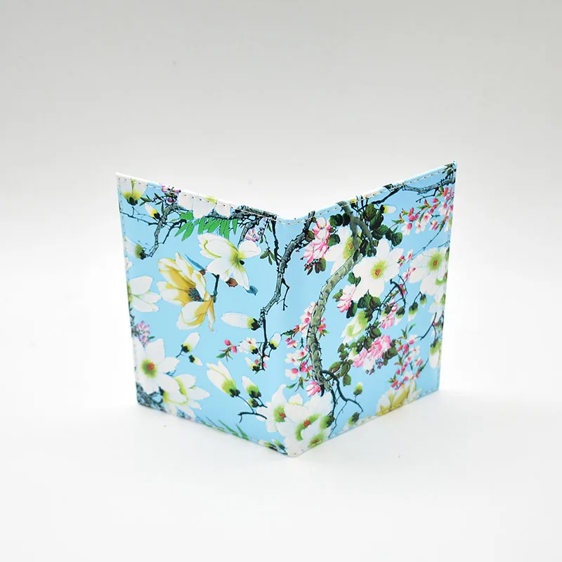 Модная дорожная Обложка HEQUN для паспорта женщин из искусственной кожи держатель