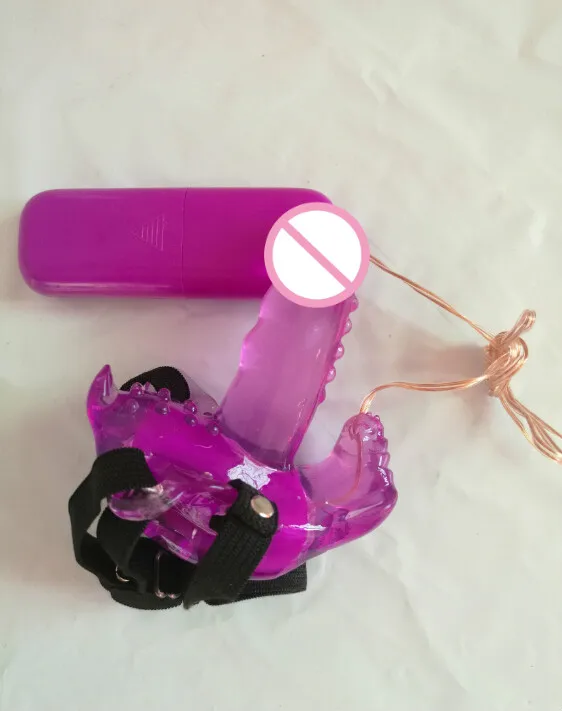 Wearable Butterfly Dildo Vibrator for Women G Spot Clitoris Stimulator Wireless Remote Control Adult Couple Sex Toys-15 B067651 | Красота и