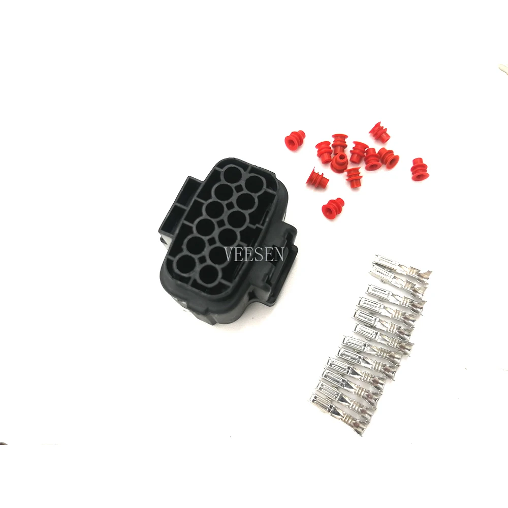 12Pin женский разъем лампы Авто опломбированный Электрический автомобильный