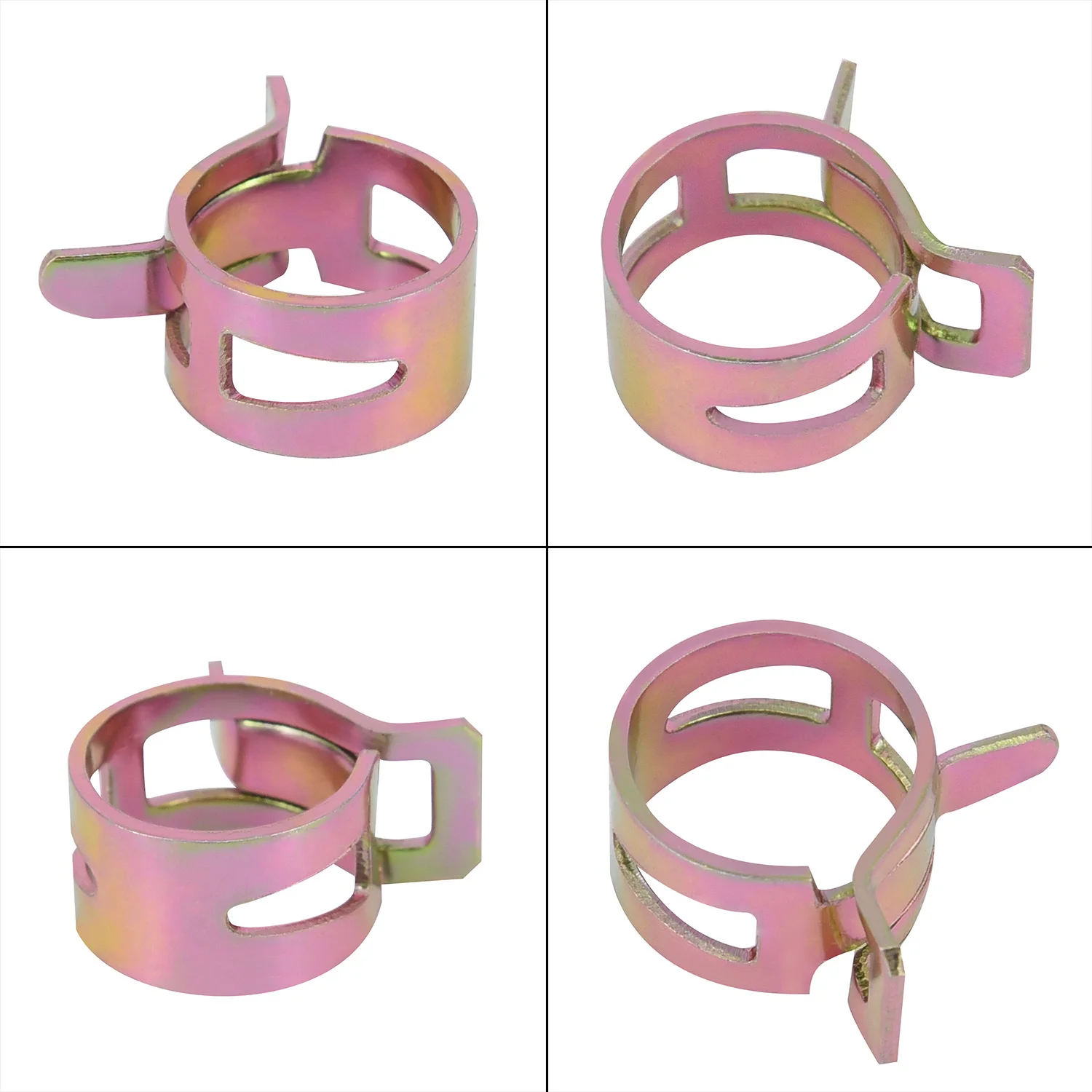 

Fuel Oil 60pcs Set Pipe Tube Clamps Water Hose Clip 6mm 12mm 14mm 15mm Kit