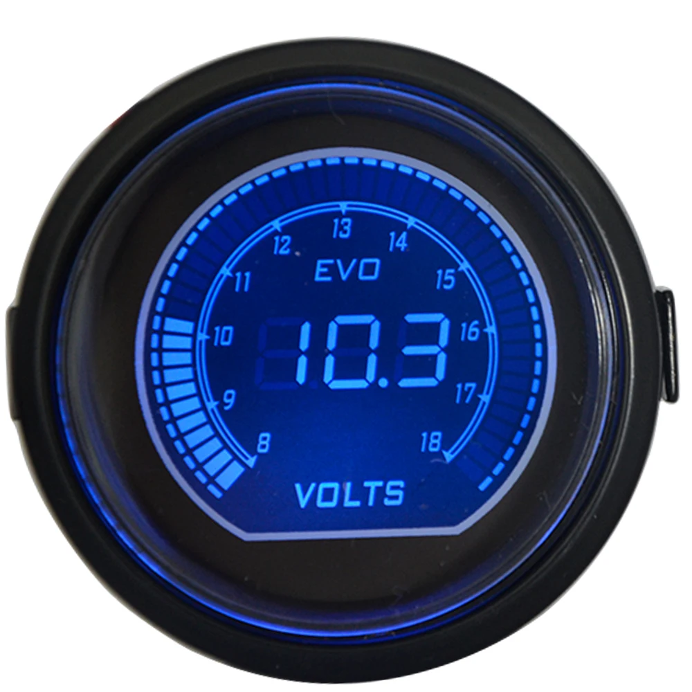 Датчик Dragon универсальный измеритель напряжения 2 дюйма 52 мм двухцветный