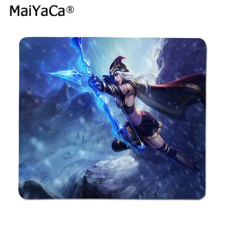 

MaiYaCa Top Quality LOL Ashe Comfort Mouse Mat Gaming Mousepad Top Selling Wholesale Gaming Pad mouse