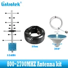 Комплект уличной антенны lintratek 12dBi gsm 2g 3g 4g yagi для усилителя сигнала 4g LTE GSM 900 1800 2100 2, усилитель сотовой связи