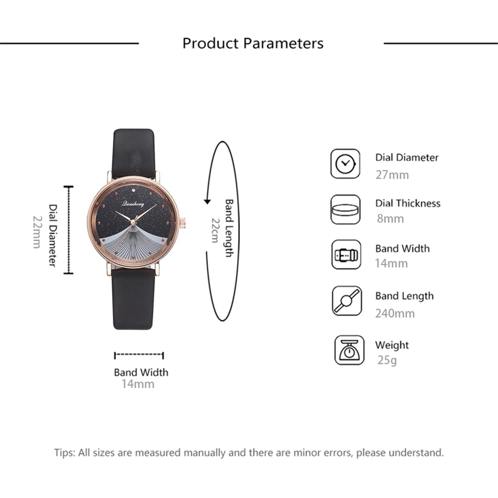 

Starry Sky Quartz Watches Leather Strap Alloy Dial Women's Wristwatch Plus Diamond Stars Gold Color Bracelet Reloj Mujer