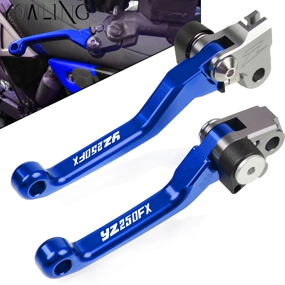 Алюминиевый складной рычаг сцепления тормоза для мотоцикла YAMAHA YZ250FX YZ25 0FX YZ2 50FX