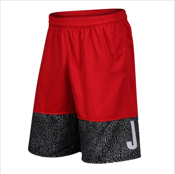 

No. 23 tight high elastic leggings male quick-drying breathable fitness running five-point sports shorts basketball pants