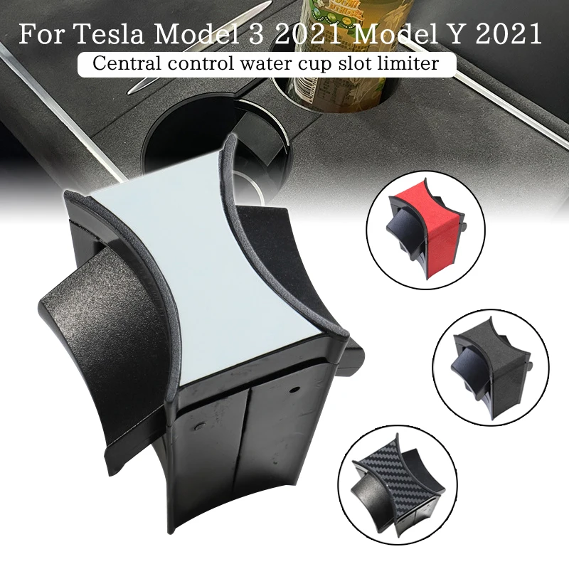 

Автомобильная зажим-подставка для чашек для Tesla Model 3 2021, модель Y 2021, автомобильный держатель для чашки с водой, скользящий ограничитель, огра...