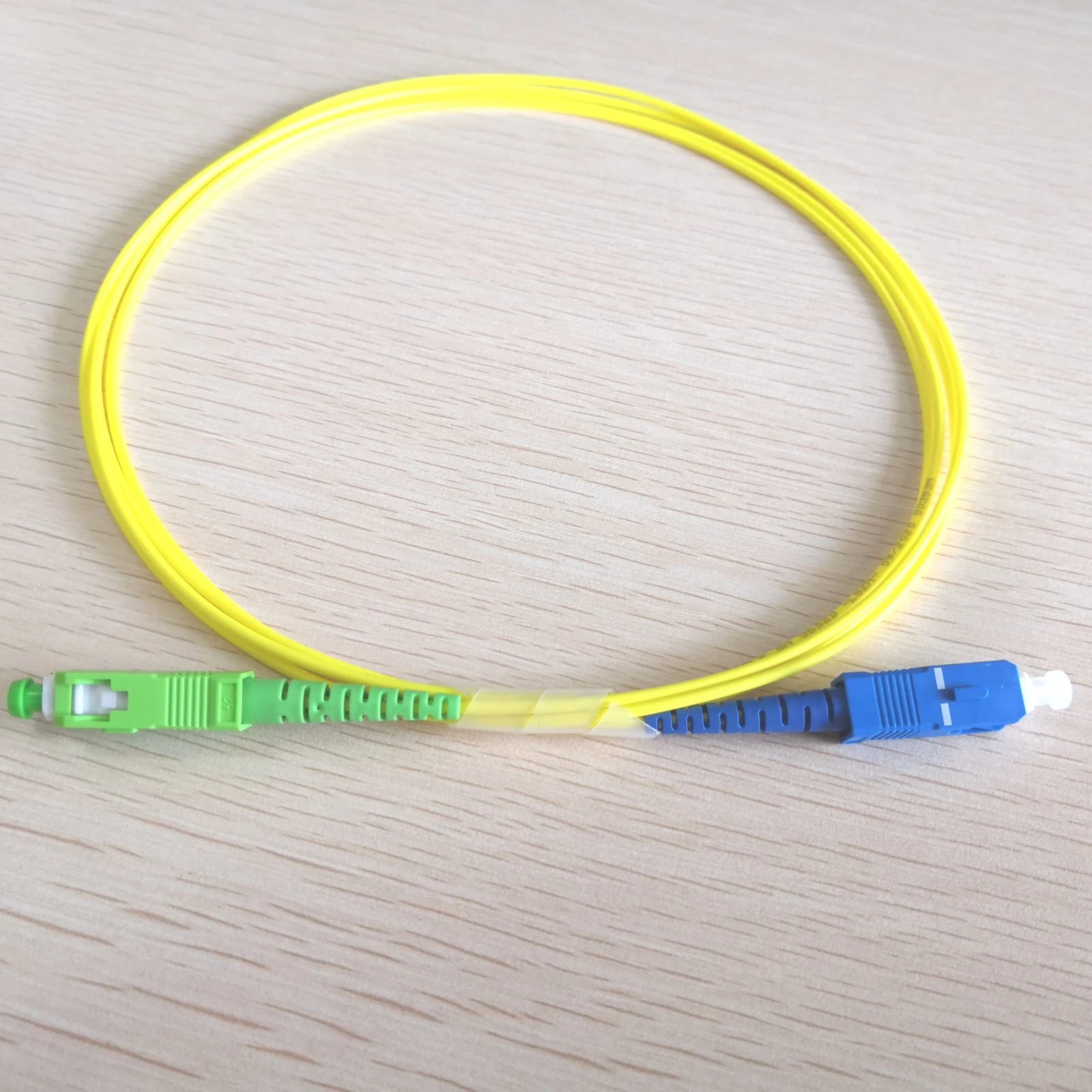 10PCS/box SC APC-SC UPC Simplex SM LSZH Optic Patch Cord Cable 3.0mm SC/APC-SC/UPC FTTH fiber optic jumper Free shipping - купить по