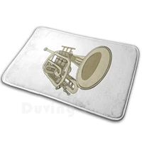 musical instrument trumpet soft non slip mat rug carpet cushion trumpet horn musical instrument brass cornet trumpeter
