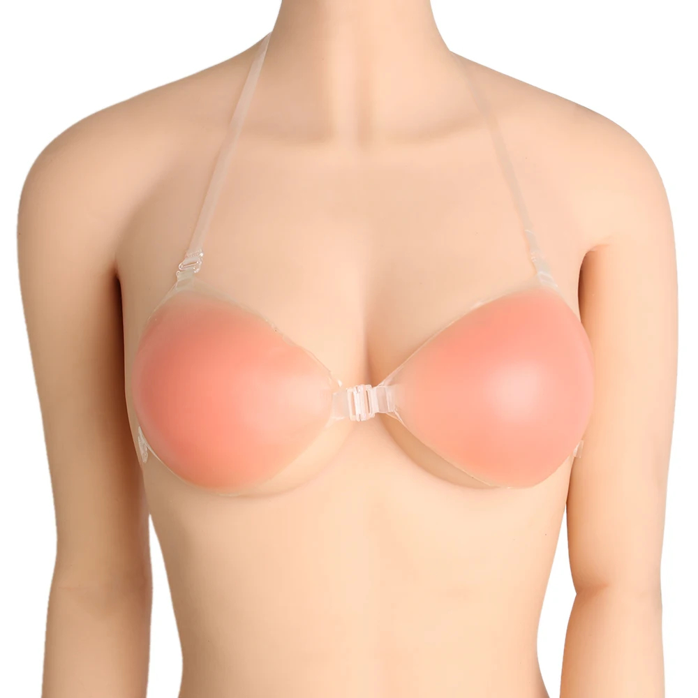 A/B/C/D Женский силиконовый самоклеящийся бюстгальтер гелевый бикини пуш ап с