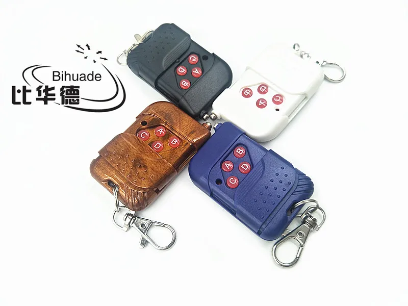 433 мгц радиочастотный пульт дистанционного управления код обучения 1527 4 кнопки