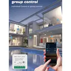 Умный мини-переключатель, 16 А, Wi-Fi, поддержка 2-стороннего управления, универсальный модуль для умного дома, работает с приложением Alexa Google Home Smart Life
