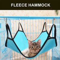 small animal hammock plush fleece hangmat hanging sleep cage nest tunnel ferret swing cozy bed hamster pet accessories tube warm