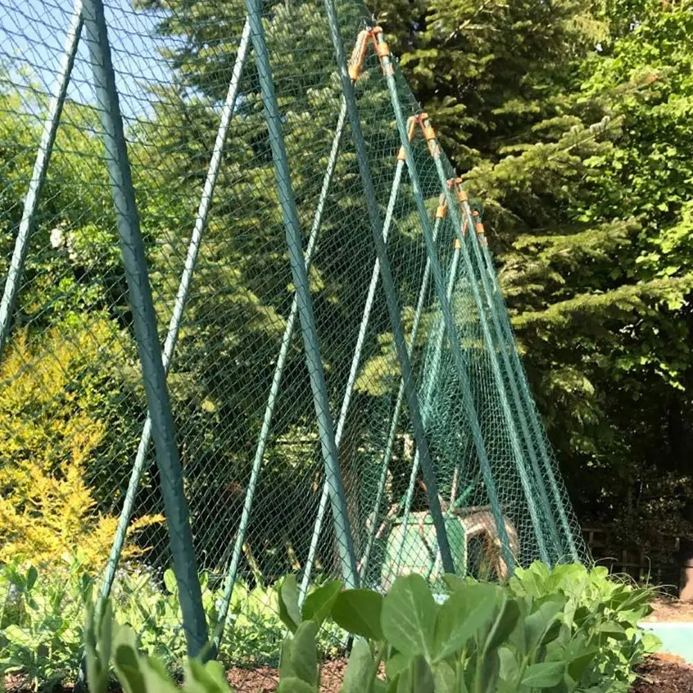 

3PCS Garden Clips Plant Stake Support Joiner For Sticks Climbing Plants Pea Frame Trellis Seedling Grafting Stake Stem Connector