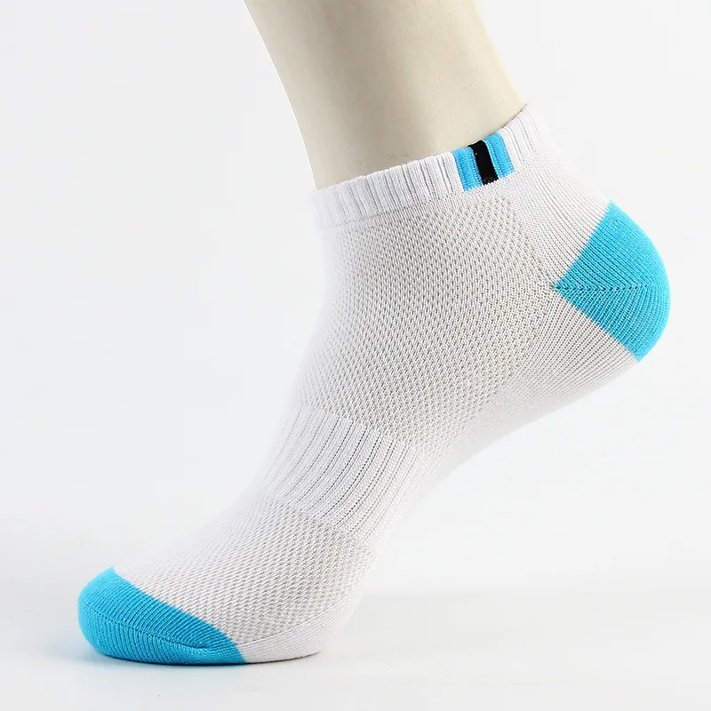 

5 Pairs Men Cotton Sports Sock Cycling Causal Sports Breathable Crew Socks Running Basketball Football Summer Socks For Unisex
