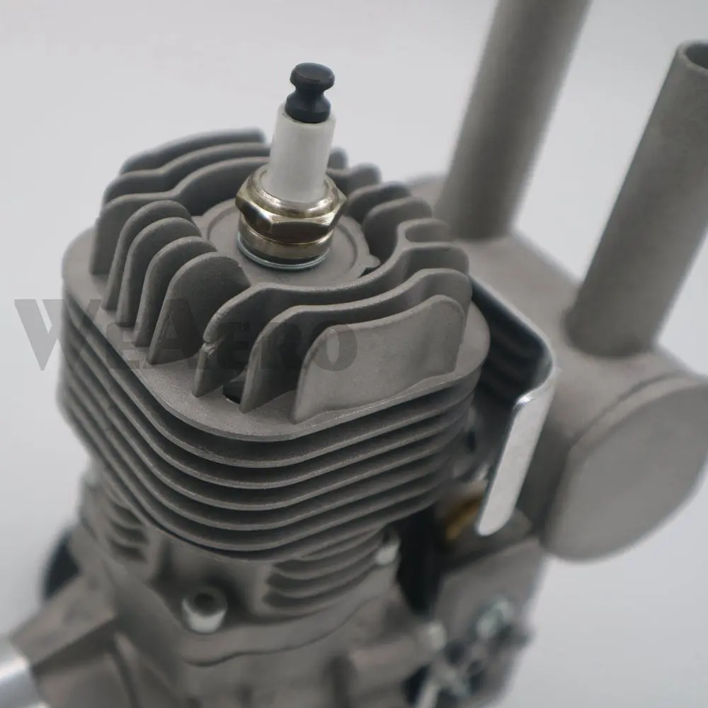 RCGF 20cc задняя выхлопная труба бензин/бензиновый двигатель для RC самолета