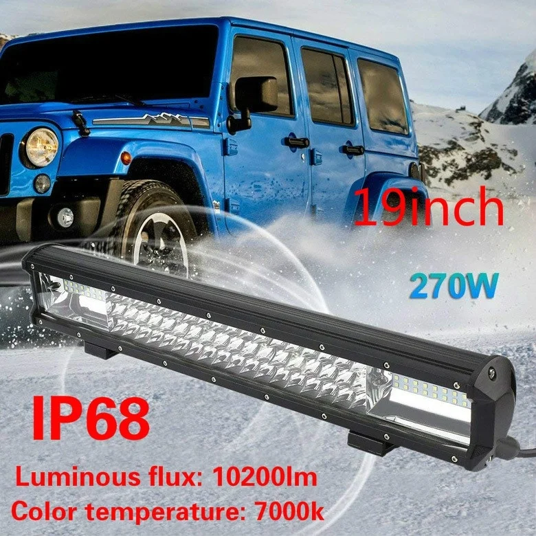 Трехрядные Светодиодные лампы 270 Вт с внедорожным купольным освещением